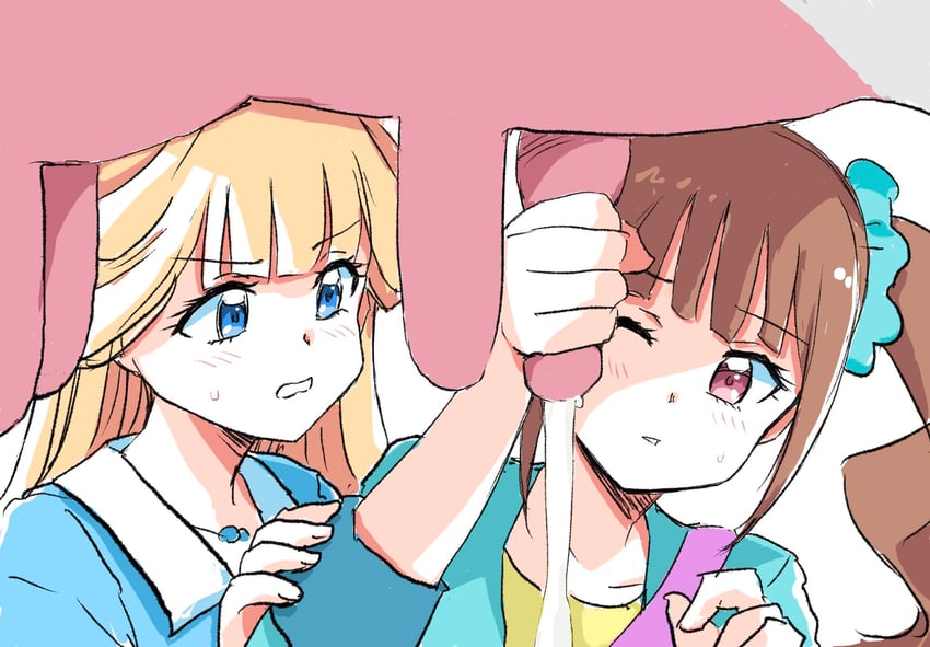 nekoyashiki yuki and nekoyashiki mayu (precure and 1 more) drawn by uraki