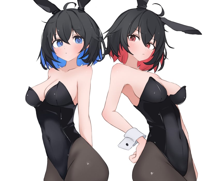 seele vollerei and seele (honkai and 1 more) drawn by samate