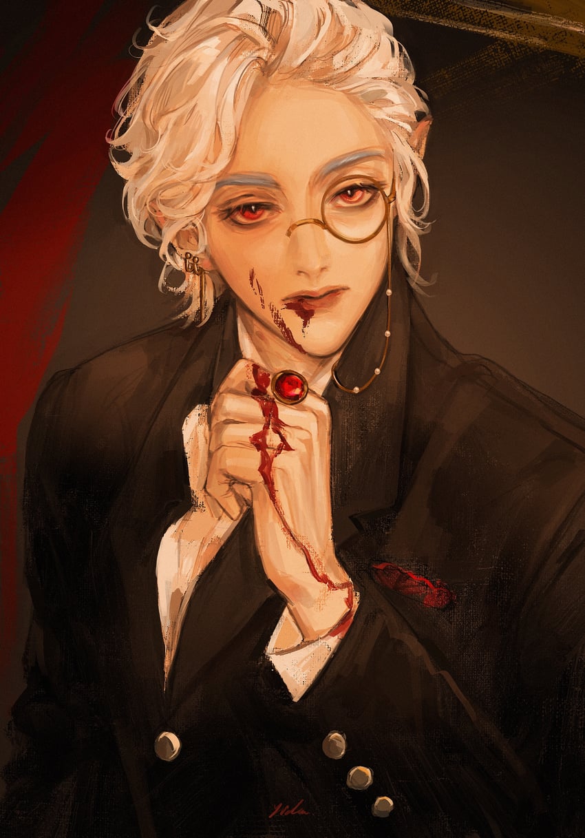 astarion (dungeons & dragons and 2 more) drawn by yidou