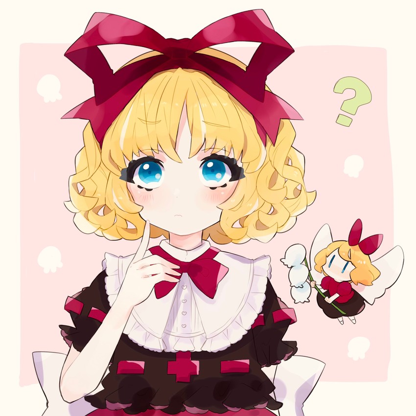 medicine melancholy and su-san (touhou) drawn by aji_(pokedegi)