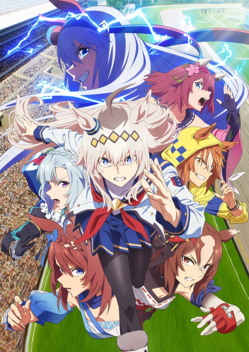 oguri cap, tamamo cross, super creek, mejiro ardan, sakura chiyono o, and 2 more (umamusume and 1 more)