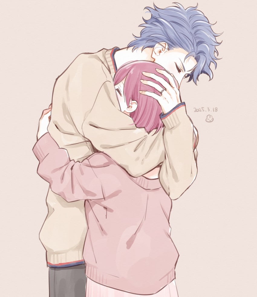 protagonist and shitara seiji (tokimeki memorial and 2 more) drawn by krudears