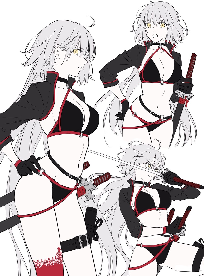 jeanne d'arc alter (fate and 1 more) drawn by nipi27