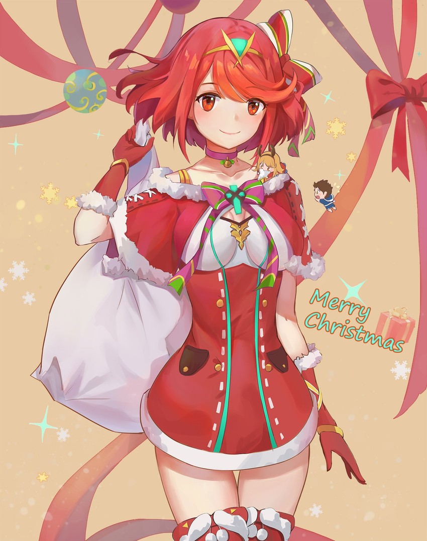 pyra (xenoblade chronicles and 1 more) drawn by kiiro_kimi