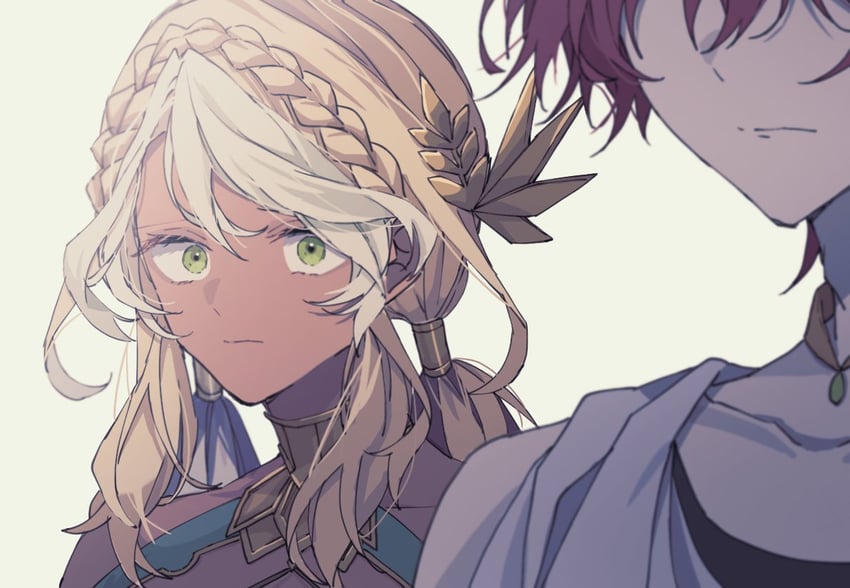 andromeda and perseus (fate and 2 more) drawn by yawa_83
