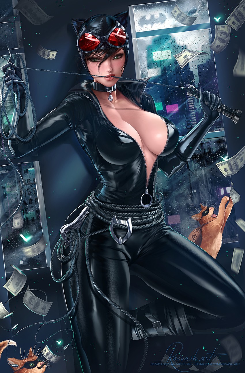 catwoman and selina kyle (dc comics and 1 more) drawn by javier_estrada