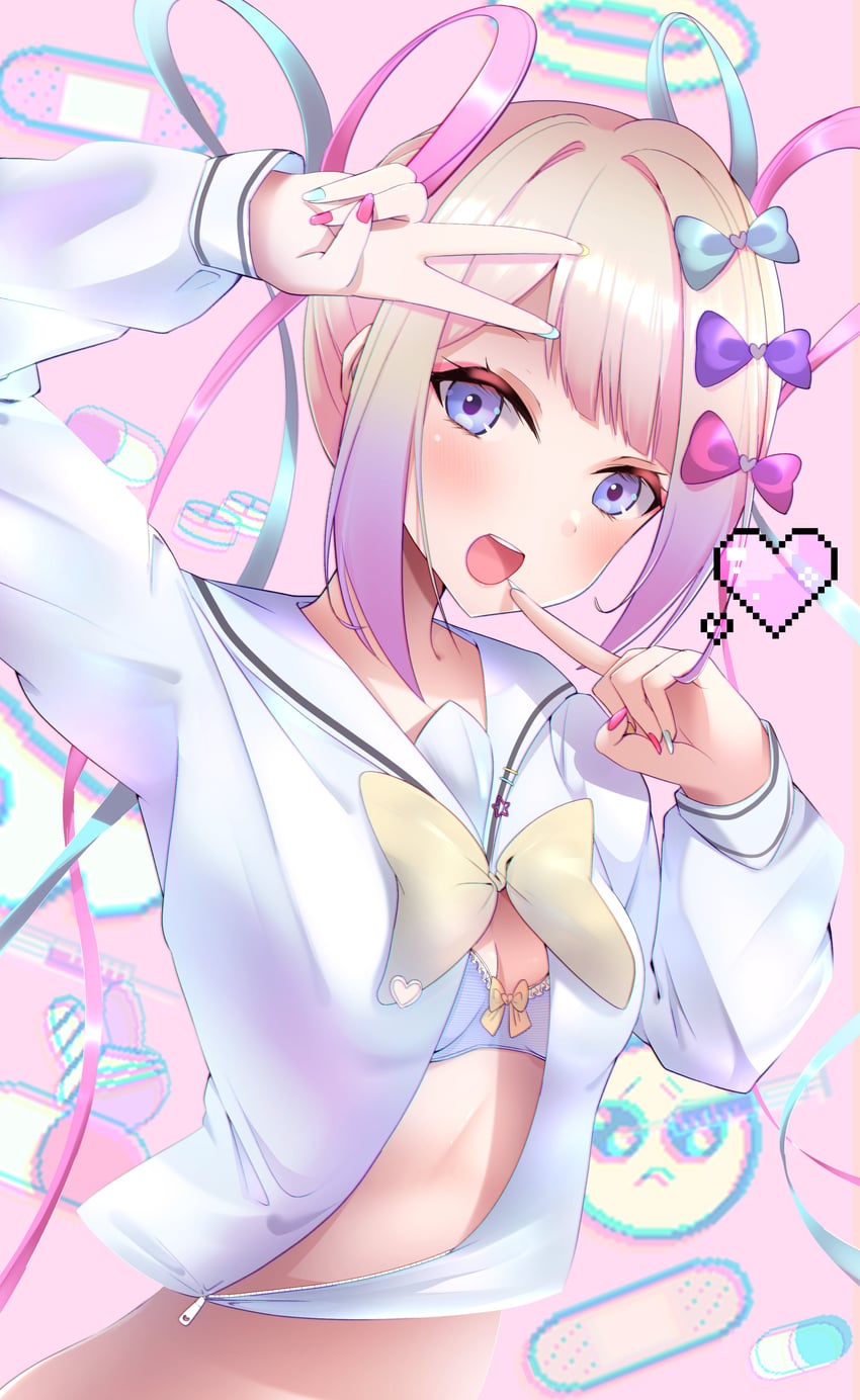 chouzetsusaikawa tenshi-chan (needy girl overdose) drawn by tetori_(tetolisto)