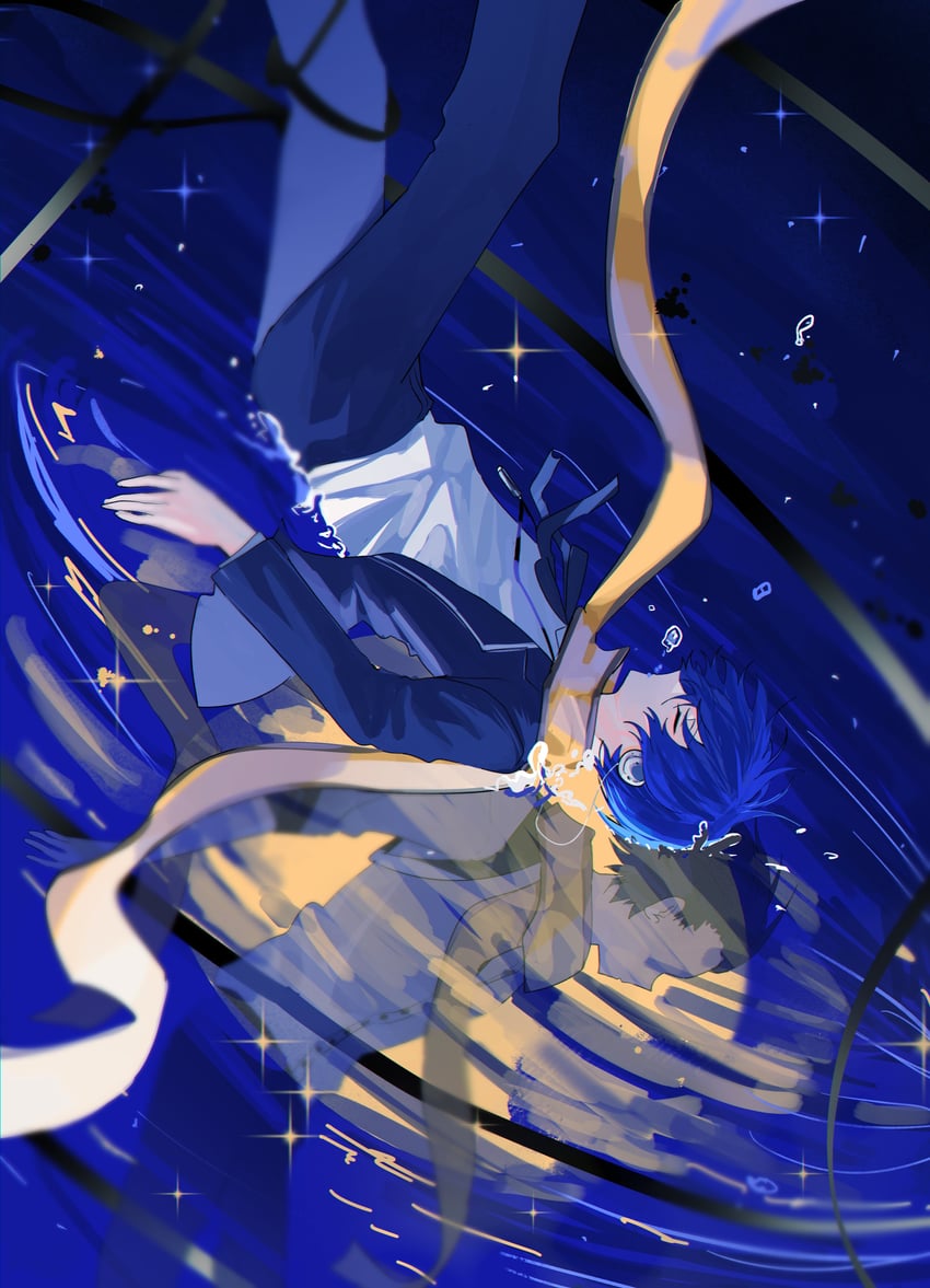yuuki makoto and mochizuki ryouji (persona and 1 more) drawn by fsmaichobpeg0