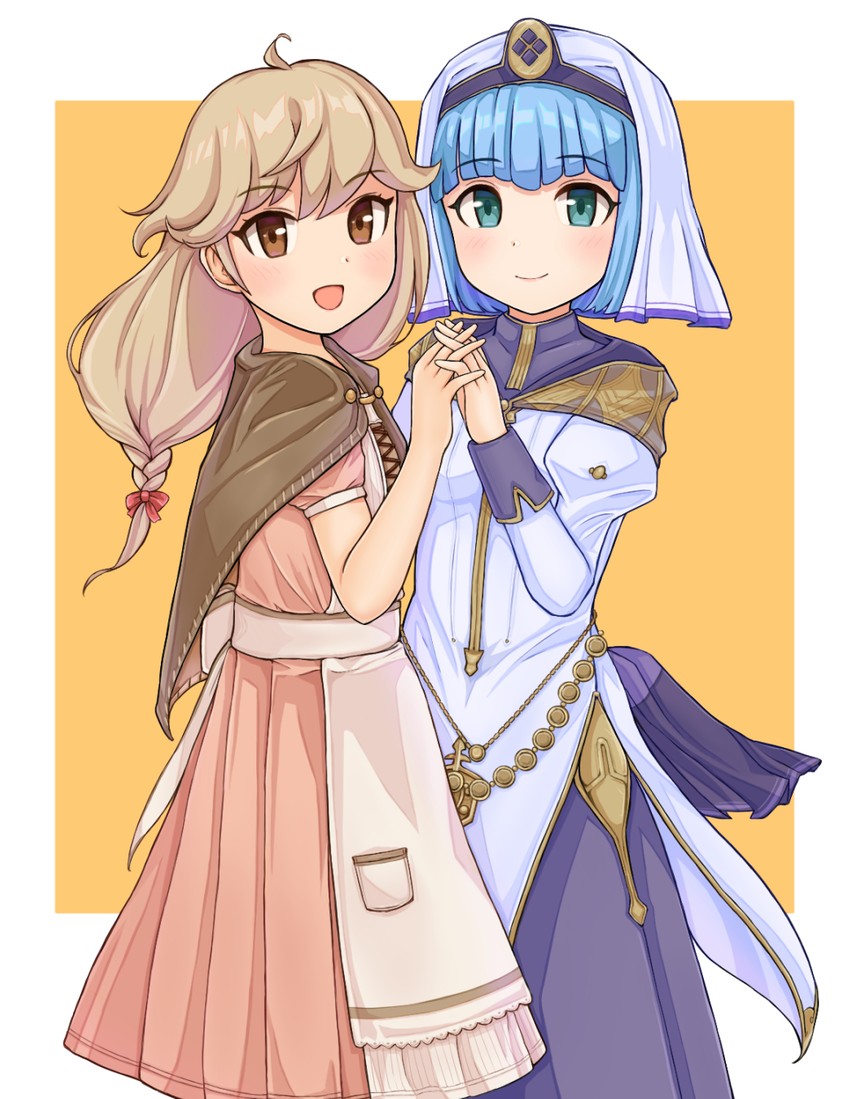 faye and silque (fire emblem and 1 more) drawn by kutabireta_neko