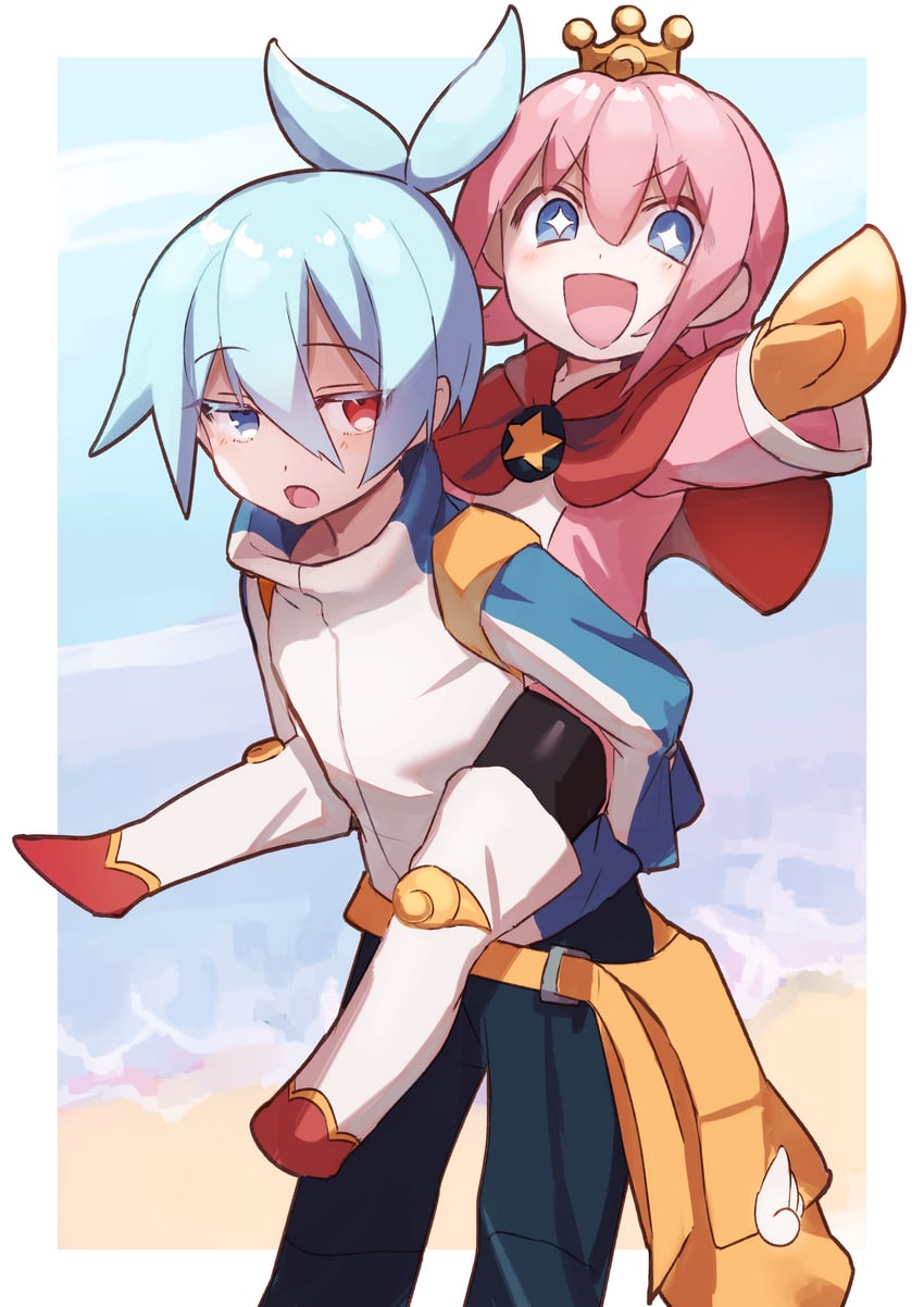 sig, ocean prince, and salde canarl shellbrick iii (puyopuyo and 1 more) drawn by asuma_kanau