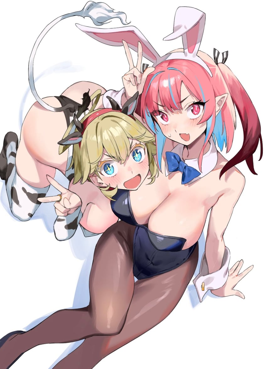 kanan and jeanne (kanan-sama wa akumade choroi) drawn by nonco
