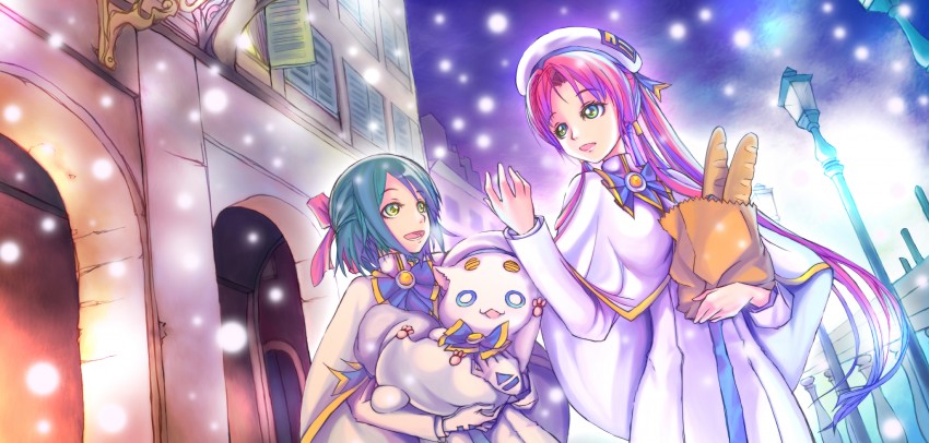 mizunashi akari, aria pokoteng, and aino ai (aria) drawn by hjz_(artemi)