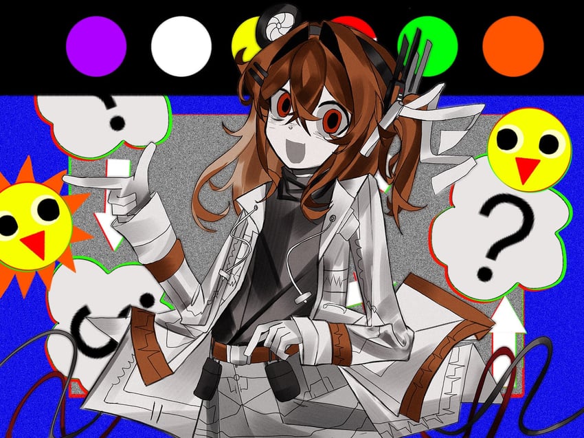 adachi rei (utau and 1 more) drawn by mi77qwq