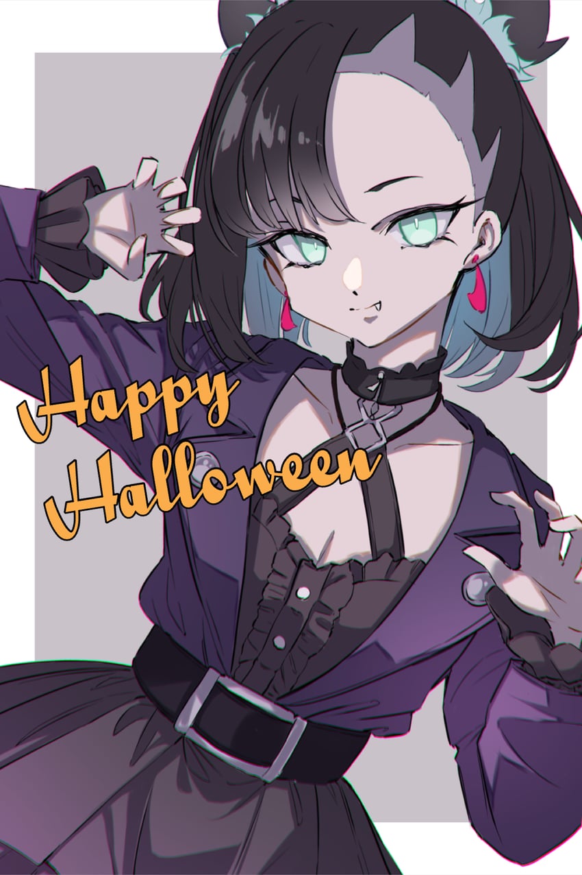 marnie (pokemon and 1 more) drawn by marie_(pixiv59672544)