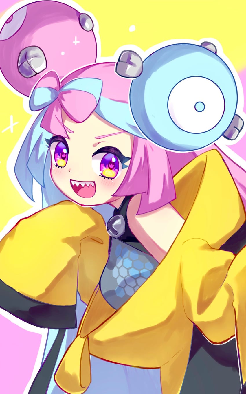 iono (pokemon and 1 more) drawn by yubo_(yubo_san)