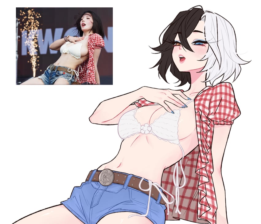 luna snow and kwon eun-bi (marvel and 1 more) drawn by dijor98