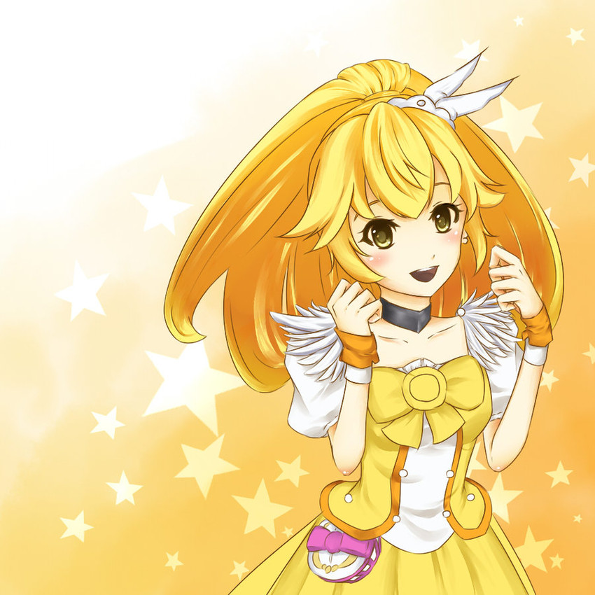 kise yayoi and cure peace (precure and 1 more) drawn by aerlai