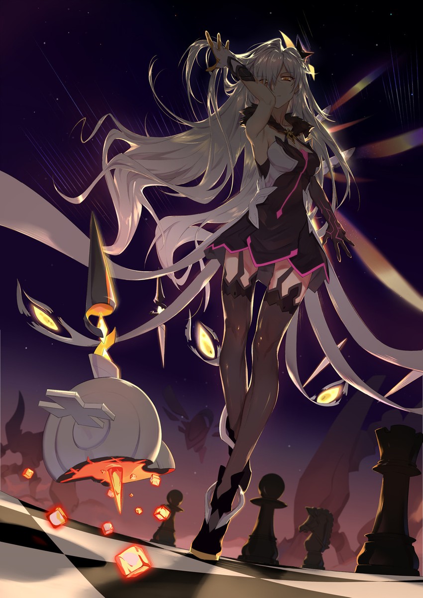 kiana kaslana (honkai and 1 more) drawn by dubian_xiang