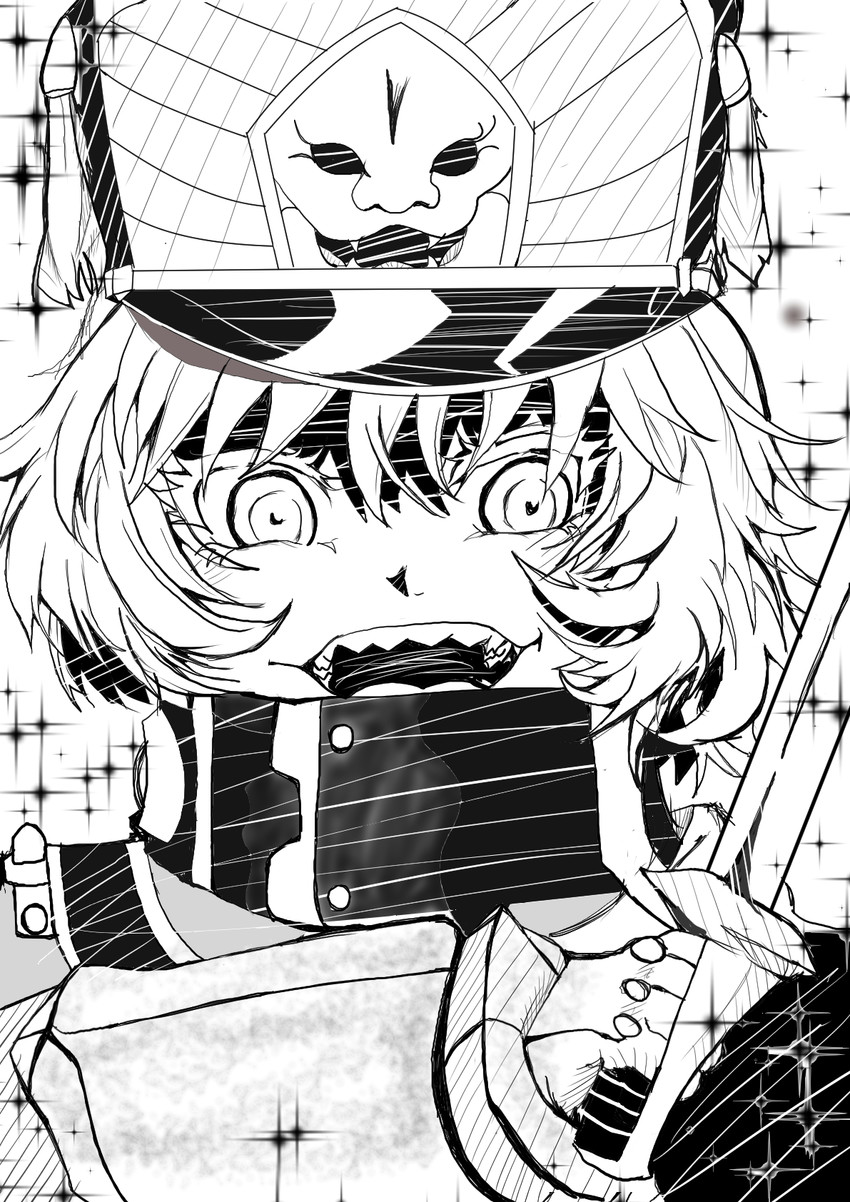 tanya degurechaff and altair (kill la kill and 2 more) drawn by tsukino_megion