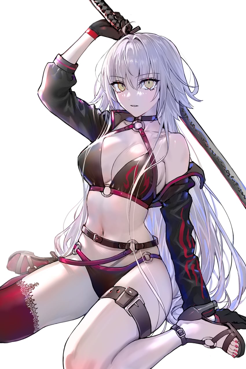 jeanne d'arc alter (fate and 1 more) drawn by nipi27