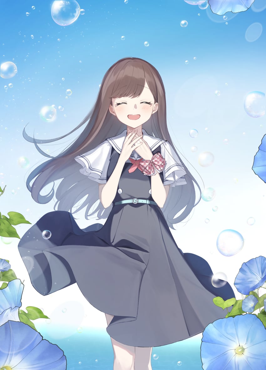 asaka kaori (kimi to tsuzuru utakata) drawn by yuama