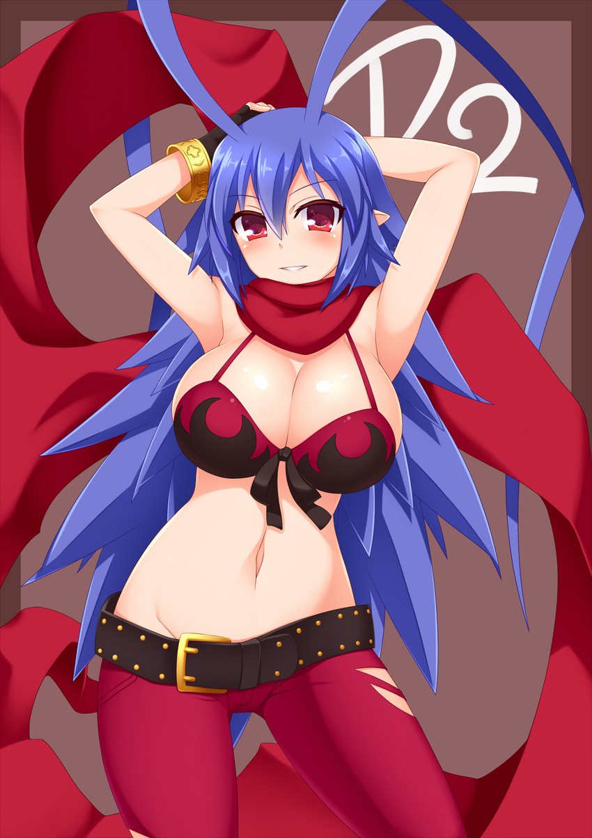 laharl and laharl-chan (disgaea and 1 more) drawn by john_(nakoto)
