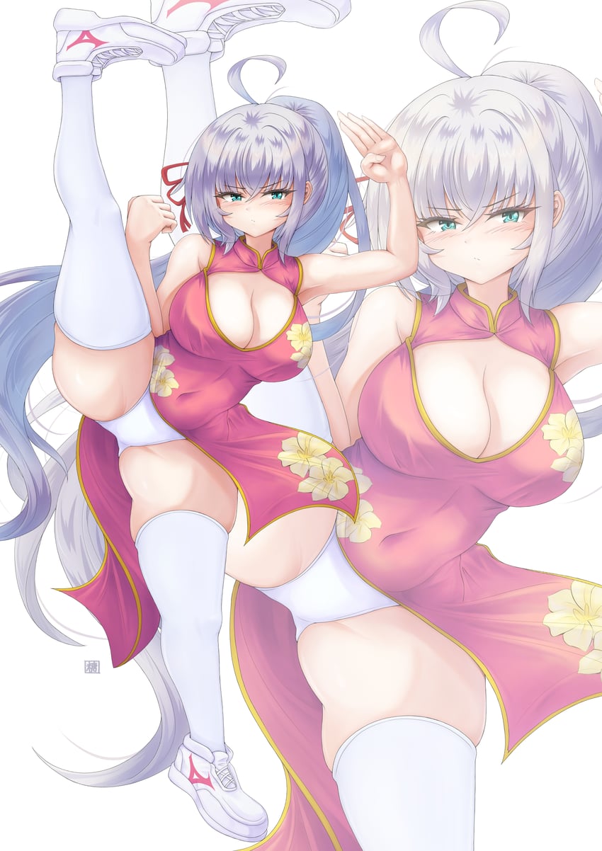 alisa mikhailovna kujou (tokidoki bosotto roshia-go de dereru tonari no alya-san) drawn by tong_shui