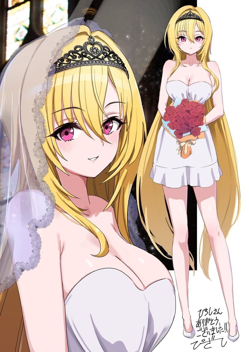 kurosaki chitose (idolmaster and 1 more) drawn by pizzasi