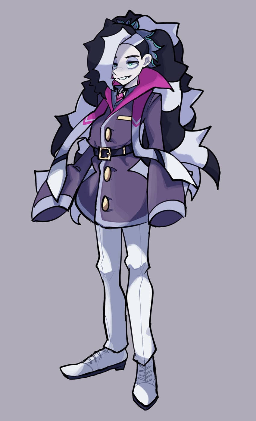 piers and malamar (pokemon and 1 more) drawn by shiba_dzuke