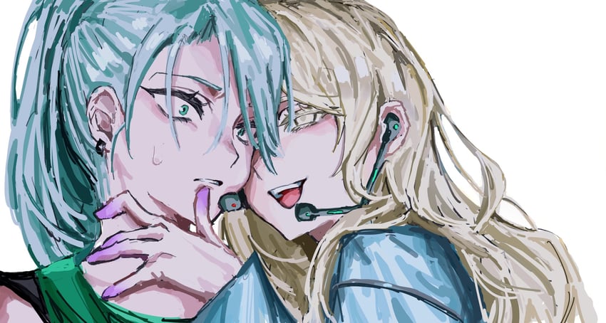 till and luka (alien stage) drawn by x_x_(batttsu_404)