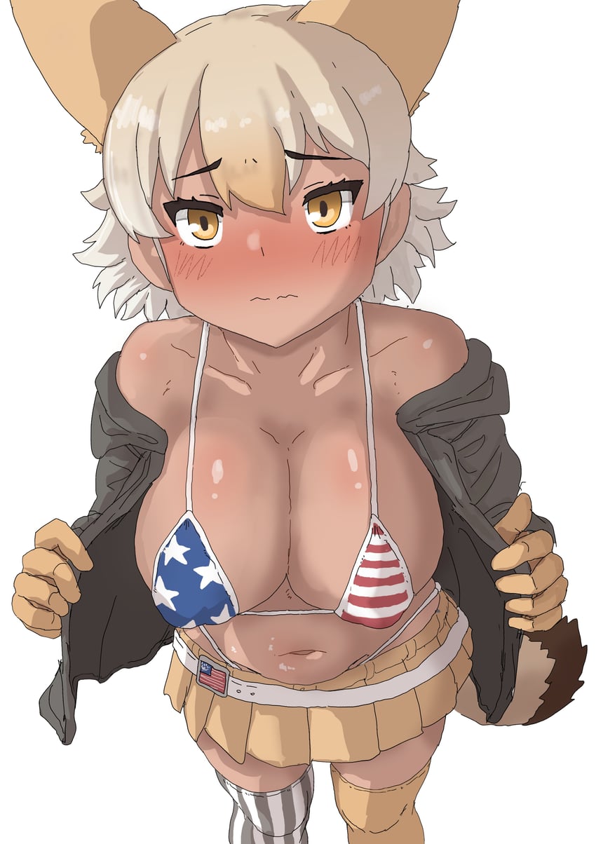 coyote (kemono friends and 1 more) drawn by kumasyan1998