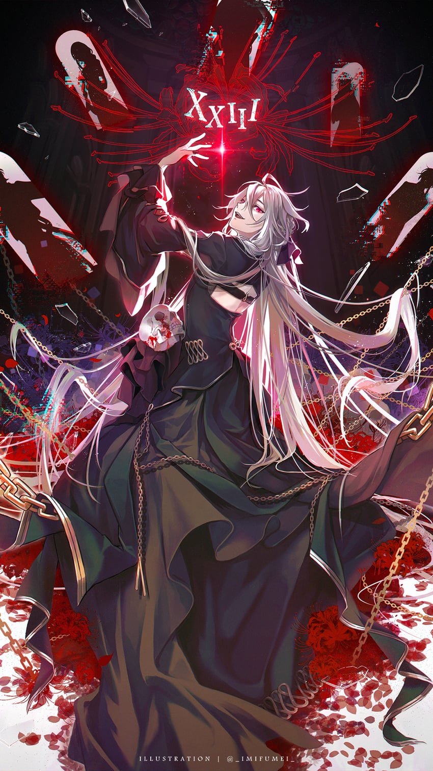 ankou (shuuen no virche) drawn by imi_fumei_(imifu-imifu)