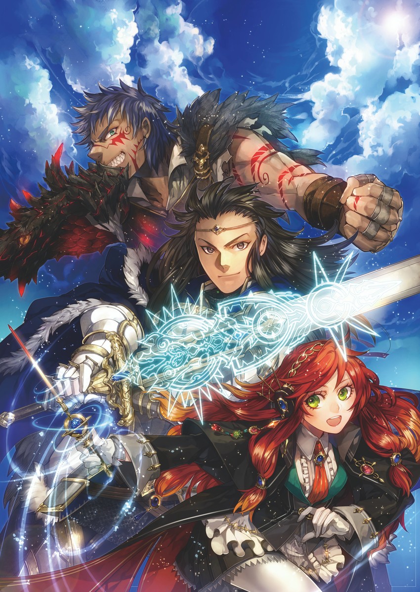mage, lord, and artist (grancrest) drawn by kyoka_hatori
