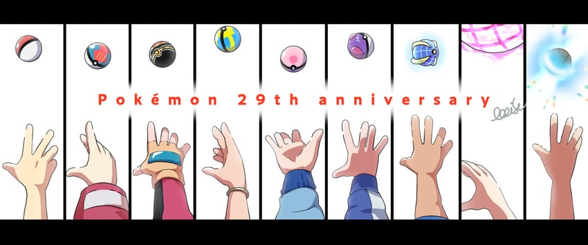red, ethan, hilbert, brendan, florian, and 4 more (pokemon and 9 more) drawn by oooise