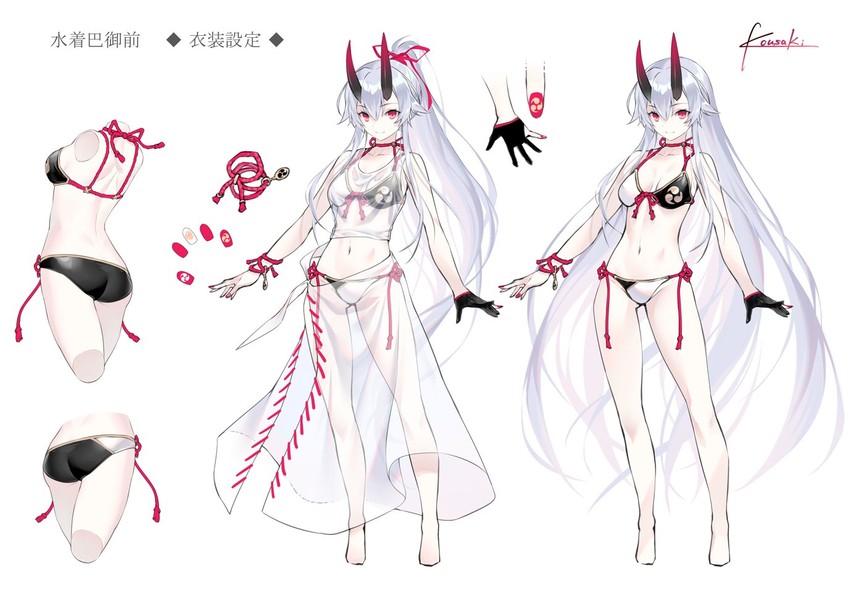 tomoe gozen (fate and 1 more) drawn by kousaki_rui