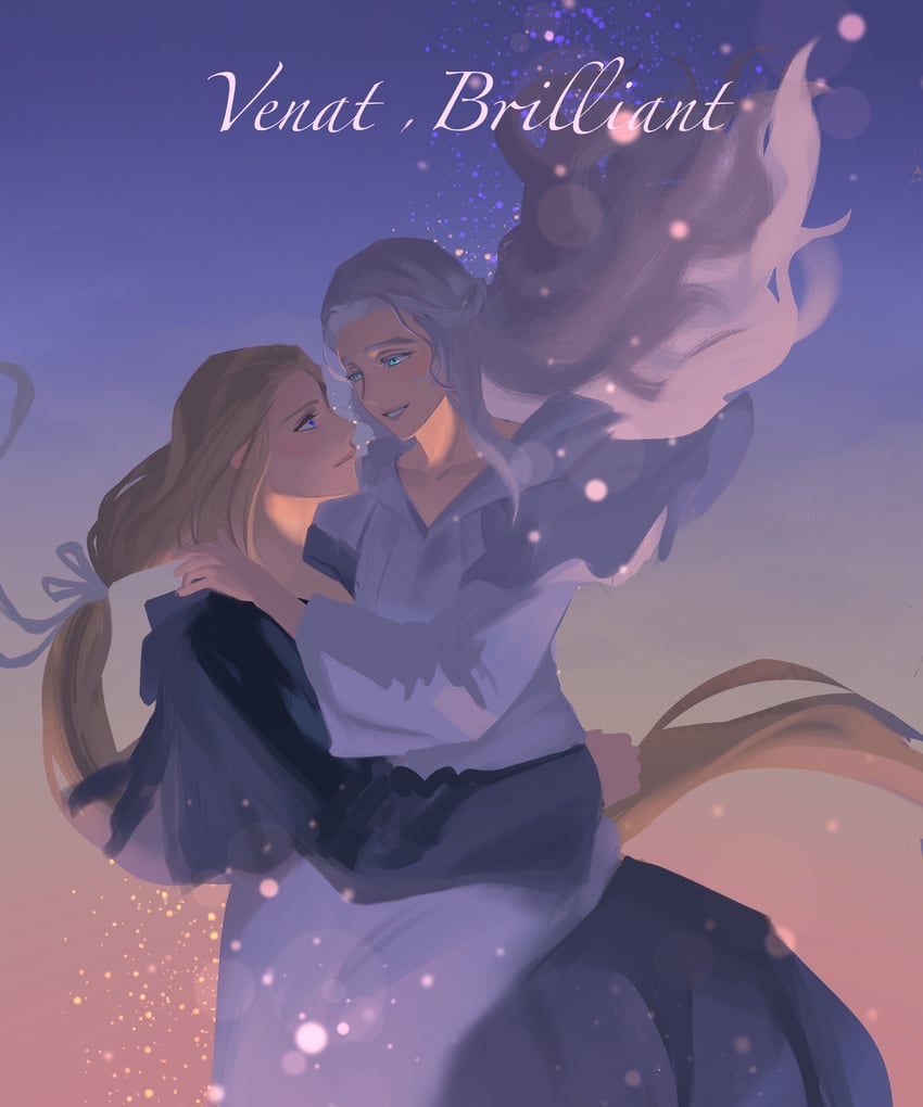 venat and azem (final fantasy and 1 more) drawn by empetiit