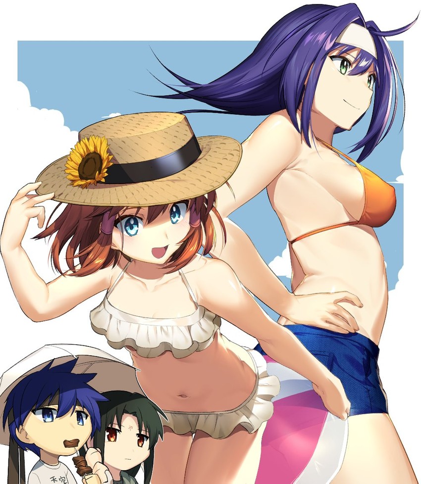 ike, mia, soren, and mist (fire emblem and 1 more) drawn by tadano_souko