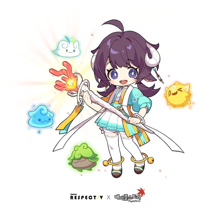 play (maplestory and 1 more) drawn by mamo_c