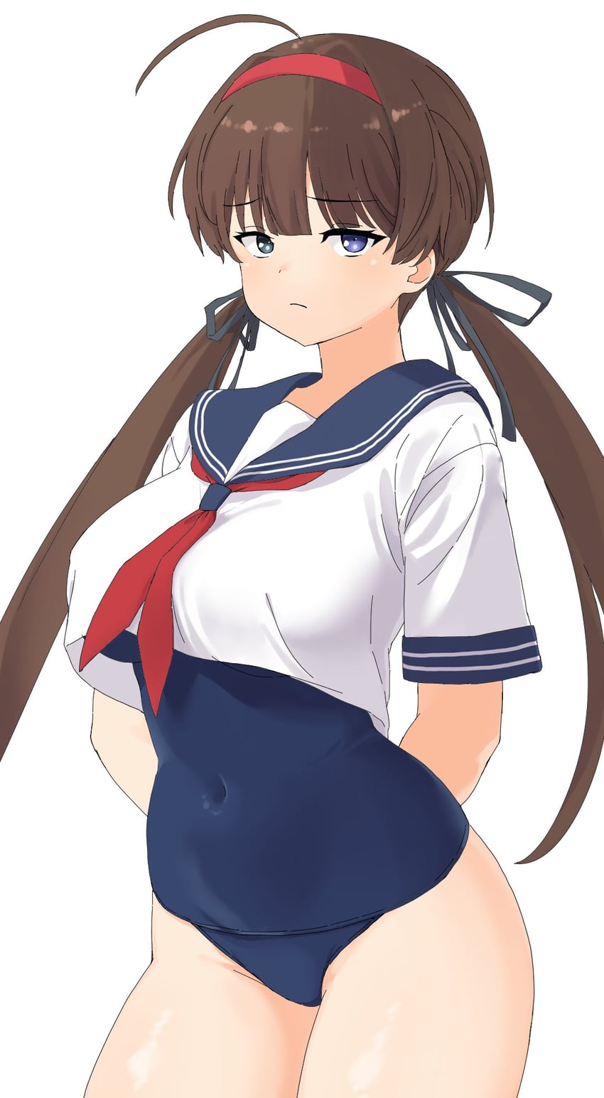 ryoubi (senran kagura and 1 more) drawn by yoniki