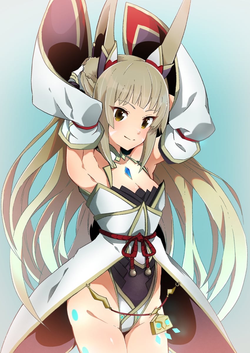 nia (xenoblade chronicles and 1 more) drawn by highena