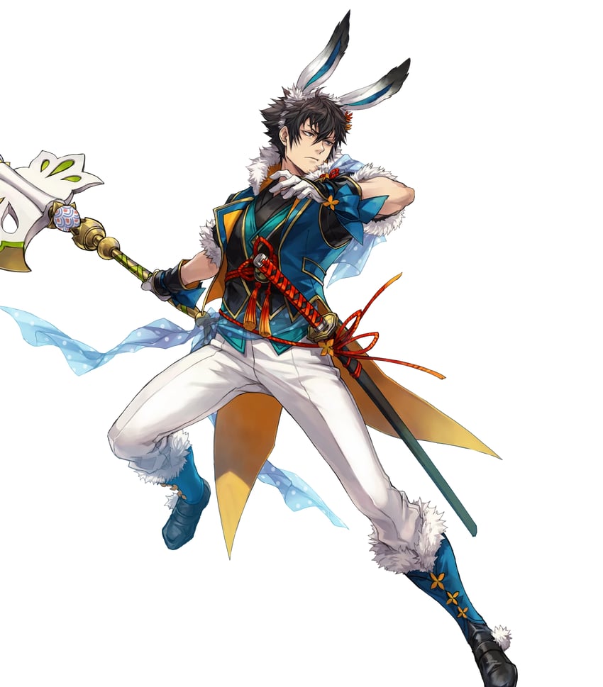 lon'qu (fire emblem and 2 more) drawn by hagiya_kaoru