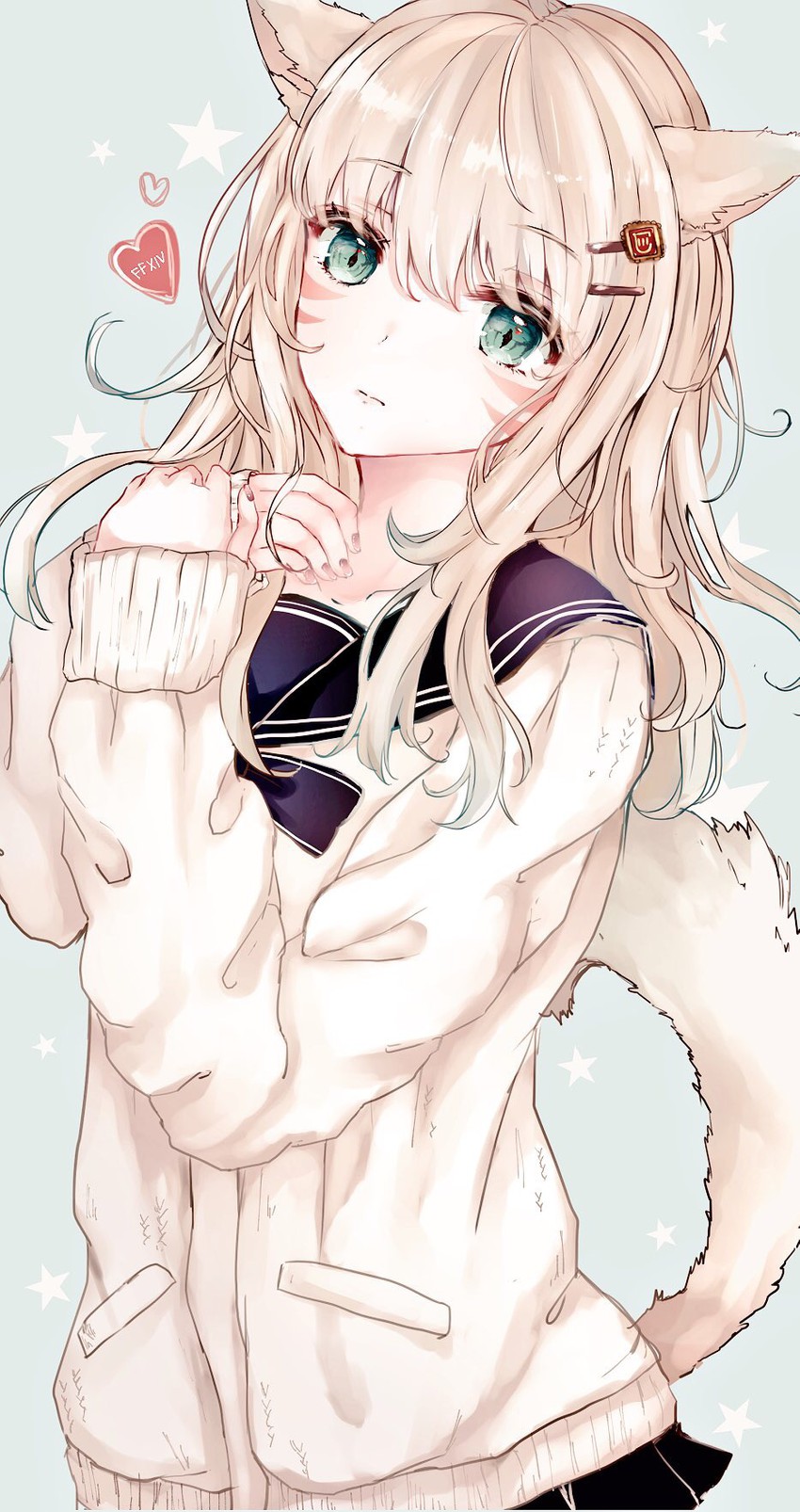 warrior of light (final fantasy and 1 more) drawn by sakura_mochiko