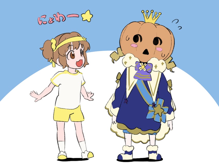 morikubo nono and moroboshi kirari (idolmaster and 2 more) drawn by dr._gero_(staedtler_0508)