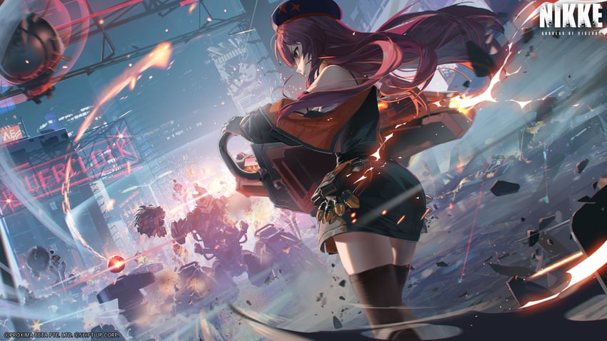 rapi (goddess of victory: nikke) drawn by wisda