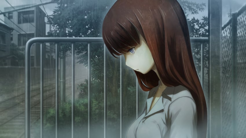 shiina kagari (steins;gate and 1 more) drawn by huke