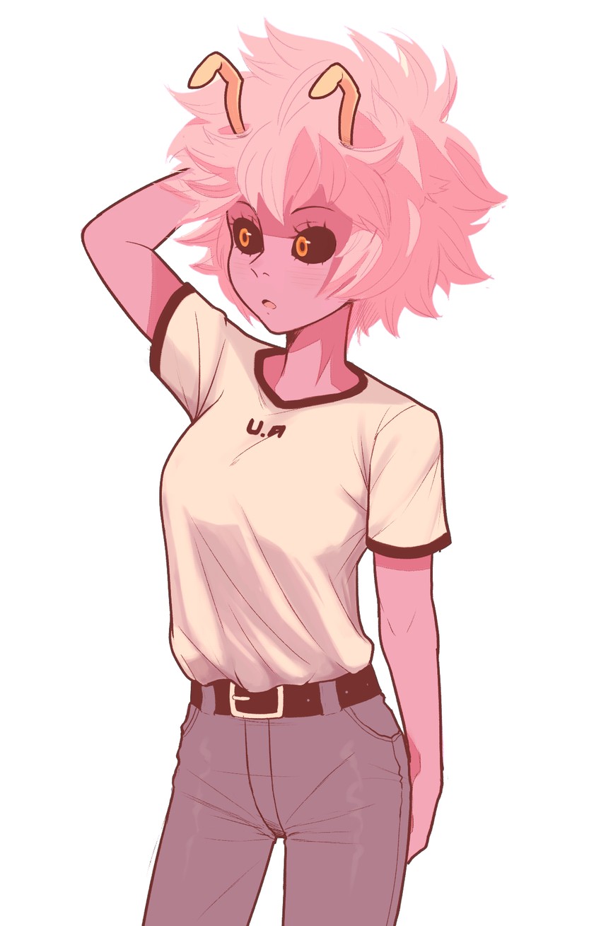 ashido mina (boku no hero academia) drawn by sally_(luna-arts)