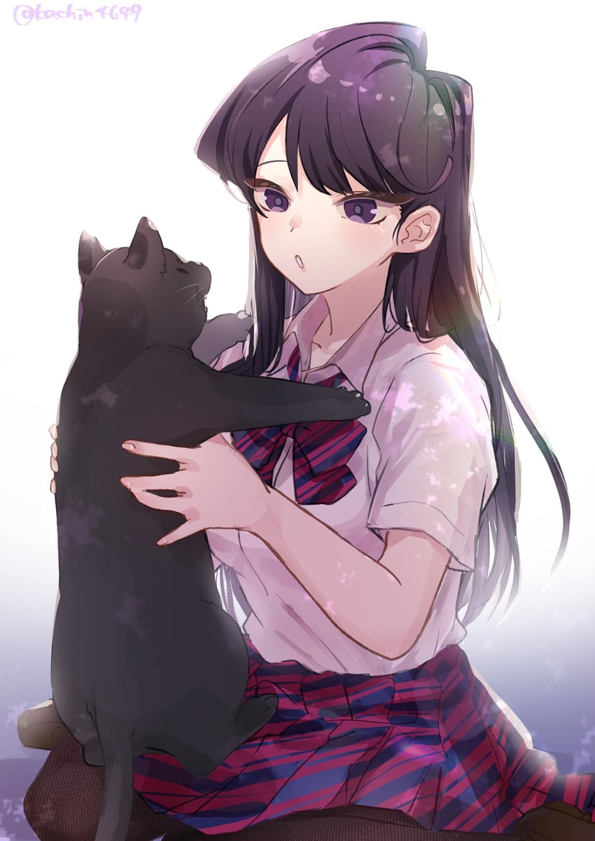 komi shouko (komi-san wa komyushou desu) drawn by kachin