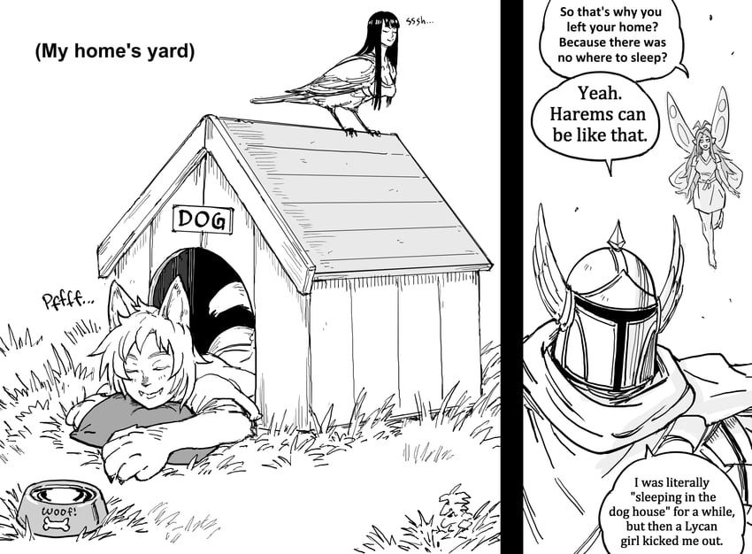 paladin and richard dickens (original) drawn by bb_(baalbuddy)