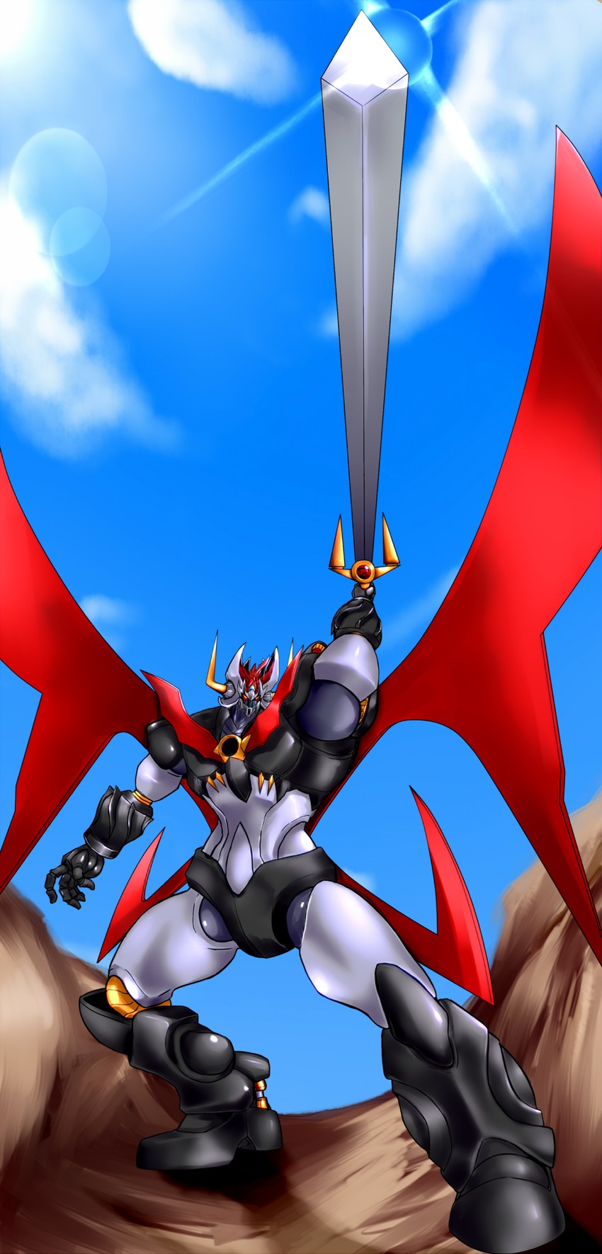 mazinkaiser (mazinger and 2 more) drawn by mengnaidu