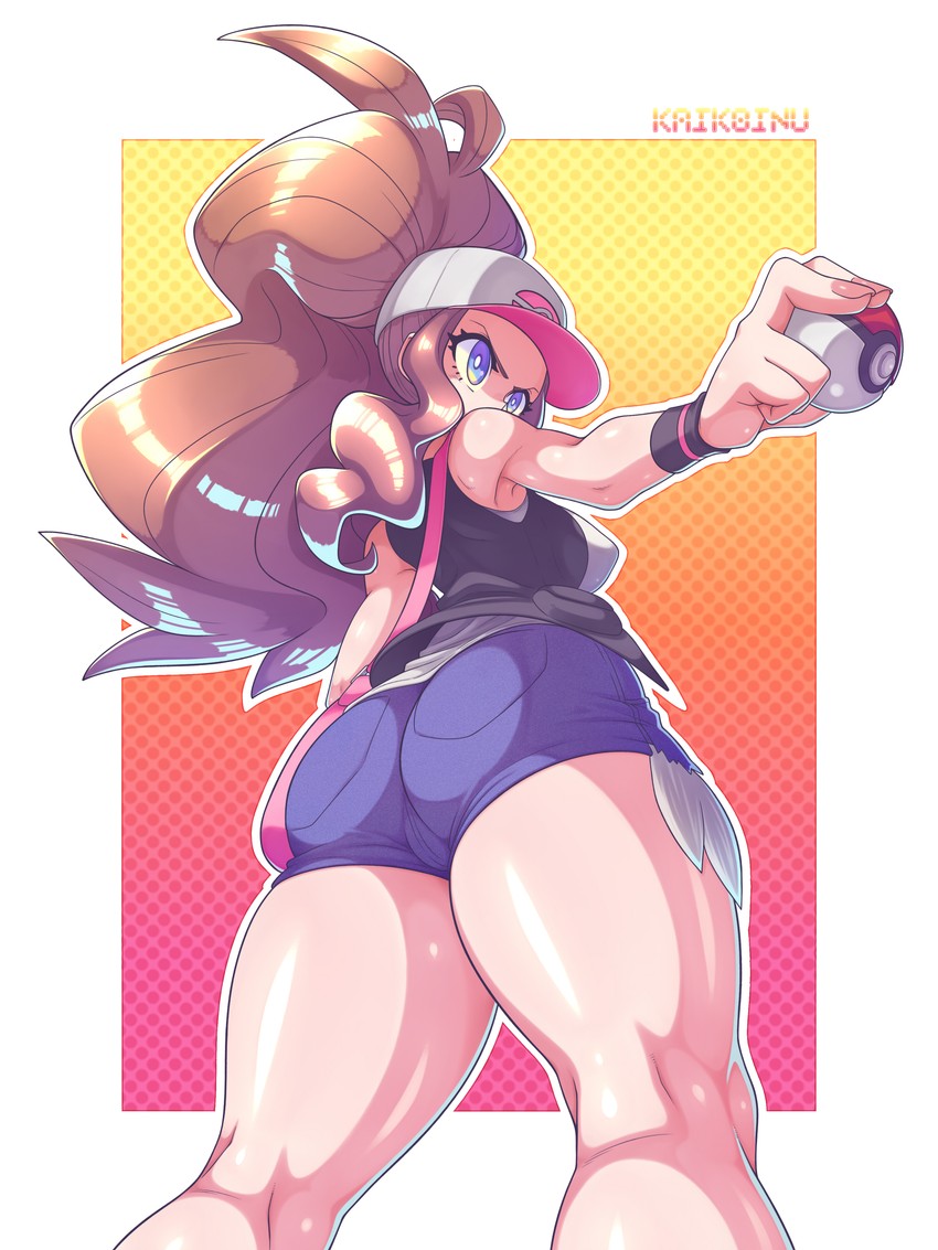 hilda (pokemon and 1 more) drawn by kaikoinu
